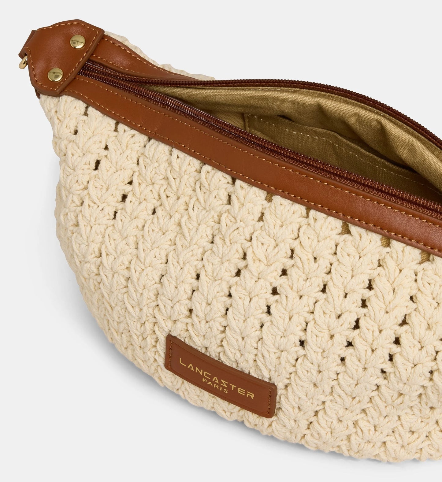 Lancaster Tresse Coton Besace Zippee M