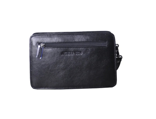 Arthur et Aston Georges Pochette Homme Cuir de Vachette