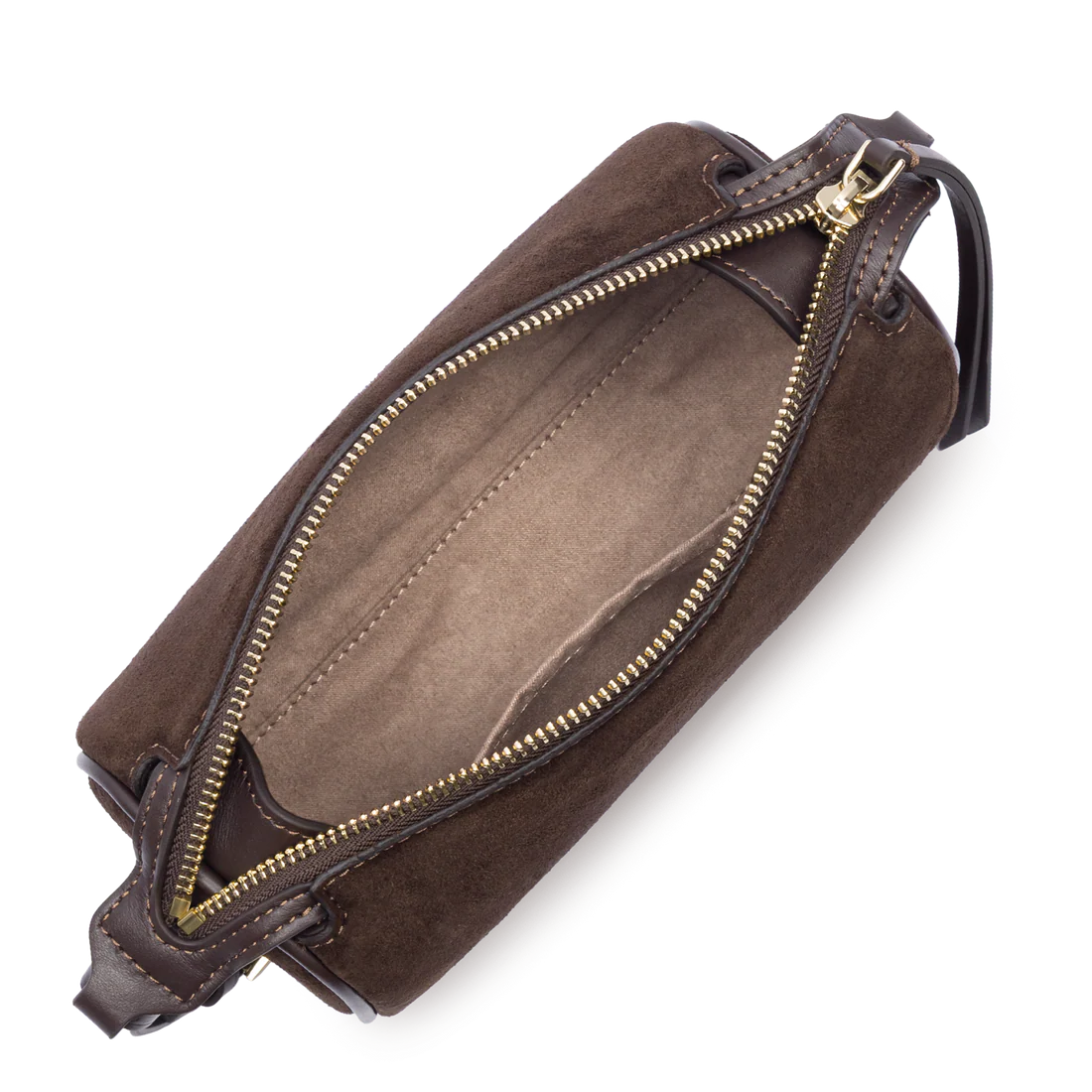 Lancaster Suede Sac Rectangle Zippe S