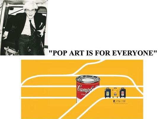 Andy Warhol X BRIC'S : le voyage est tout un art !
