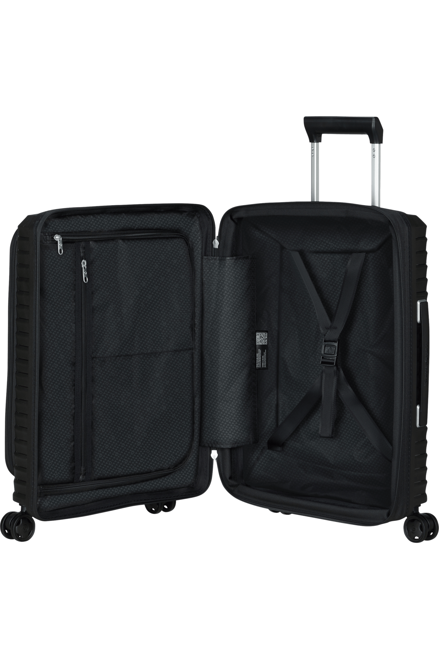 Samsonite Upscape Valise 4 Roues Cabine 55CM Frontpockt