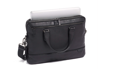 Tumi Harrison Cuir Sycamore Slim Brief