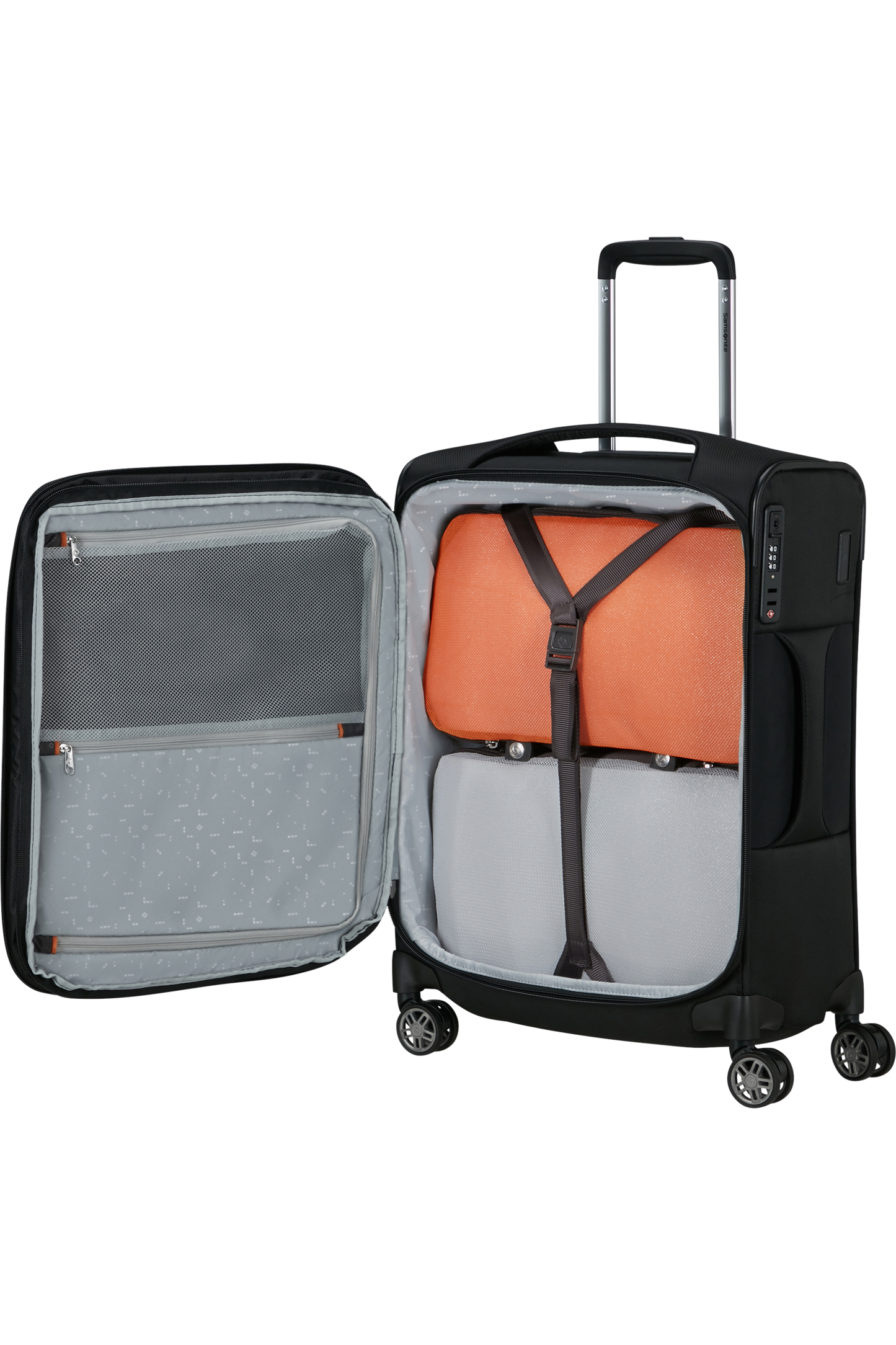 Samsonite Re-lite Valise Cabine 55 Cm 4 Roues Extensibe