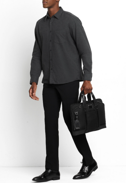 Tumi Alpha Bravo Cuir Academy Brief