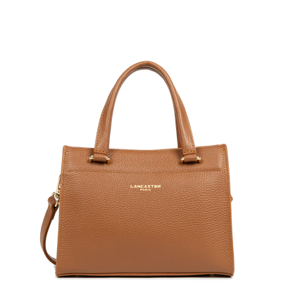 Lancaster Foulonné Double Sac à Main Zippé