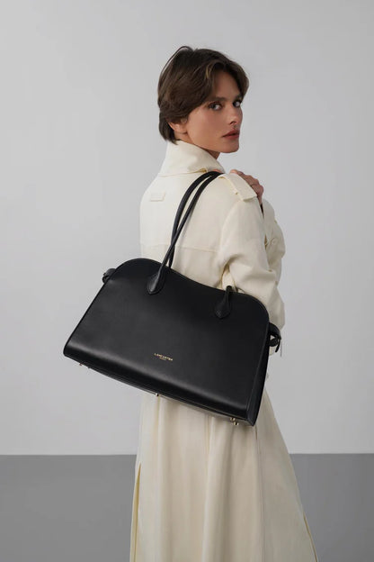 Lancaster Donna Hopper Sac Cabas Epaule Zippe L