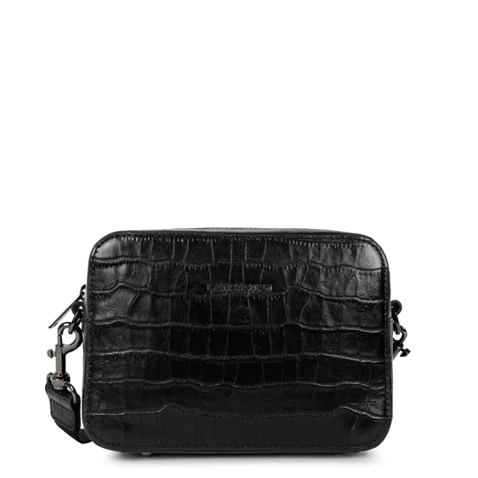 Lancaster Croco Homme Sac Bandouliere