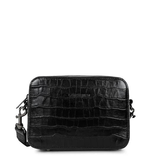 Lancaster Croco Homme Sac Bandouliere