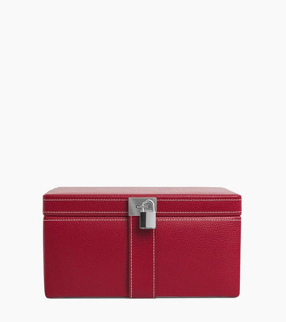 le Tanneur Tres Grande Boite a Bijoux en Cuir