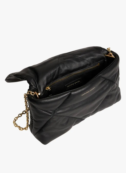Gerard Darel Fanny Cuir Sac Porté Epaule-travers