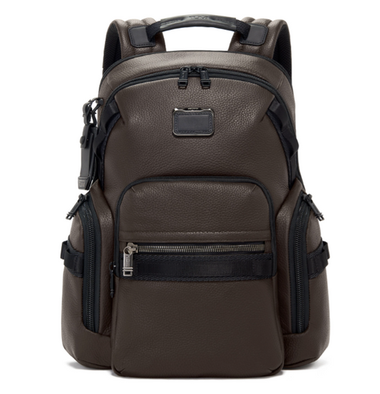 Tumi Alpha Bravo Cuir Navigation Backpack