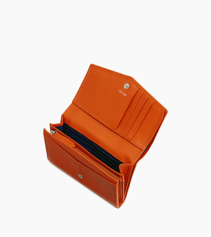 le Tanneur Charlotte Portefeuille Billets Monnaie Zippe