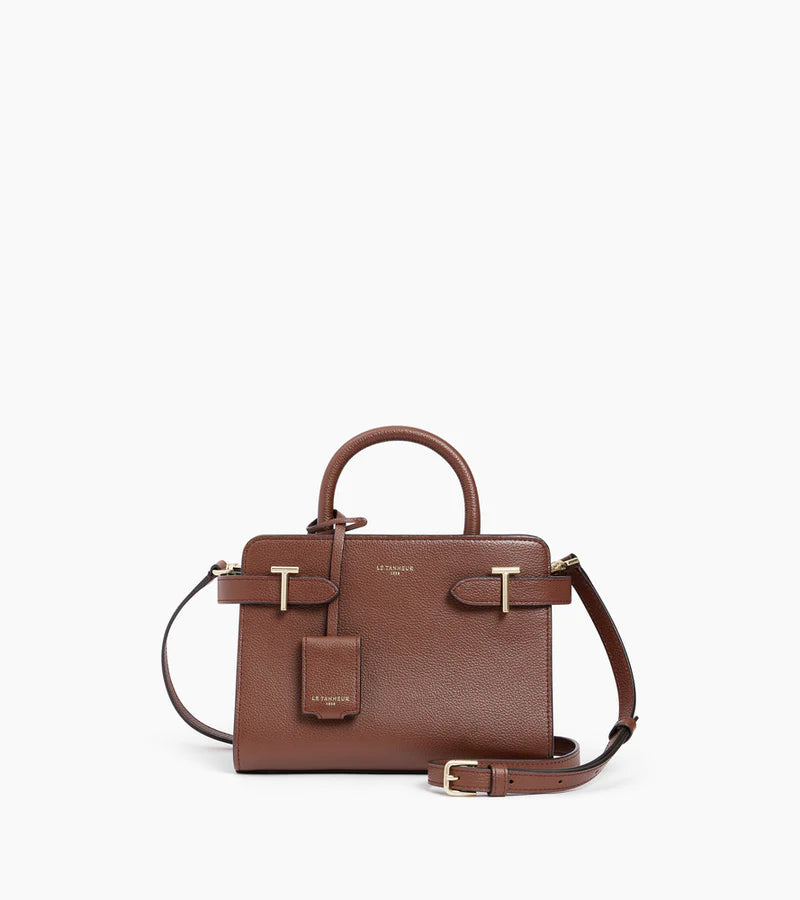 le Tanneur Emilie Petit Sac à Main Cuir Grainé