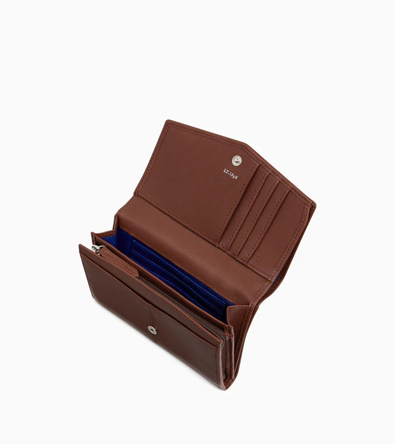 le Tanneur Charlotte Portefeuille Billets Monnaie Zippe