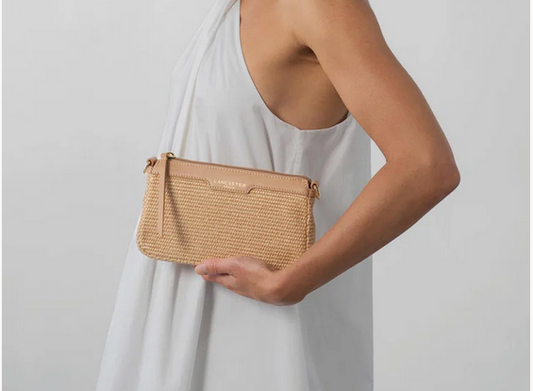 Lancaster Mini Osier Pochette Zippe