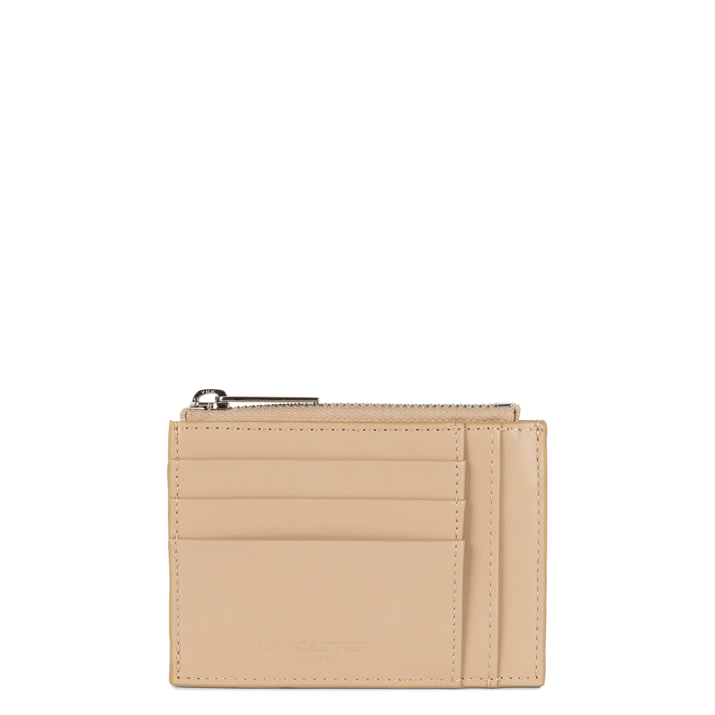 Lancaster Paris Medaille Porte Cartes Zippe