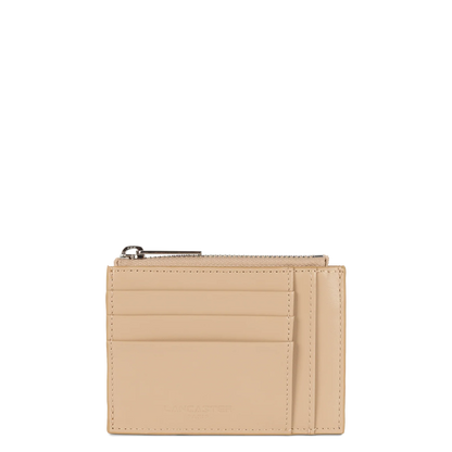 Lancaster Paris Medaille Porte Cartes Zippe