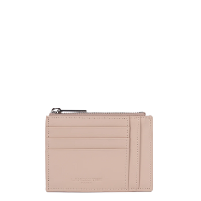 Lancaster Paris Medaille Porte Cartes Zippe