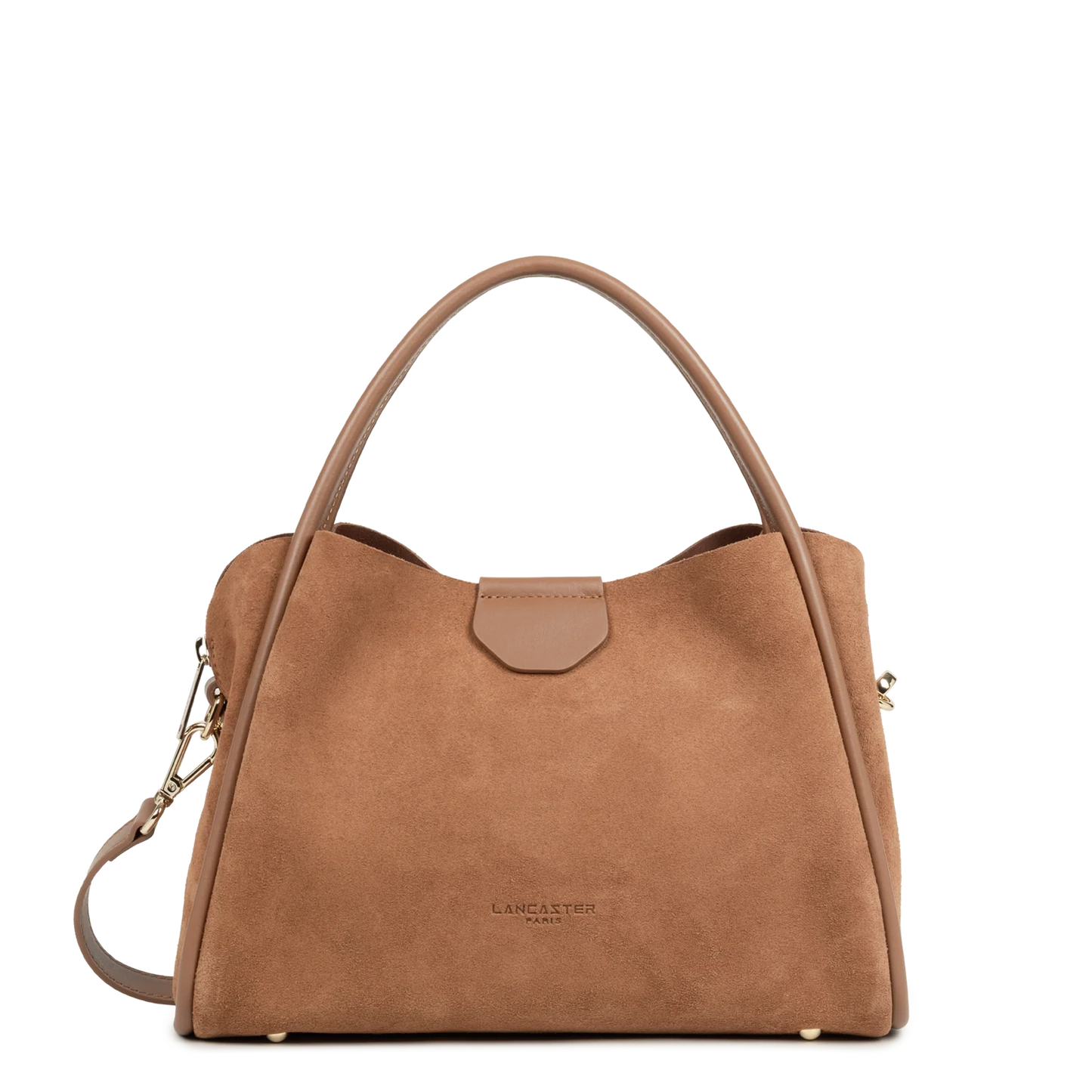 Lancaster Suede Ida Sac a Main Aimantee M