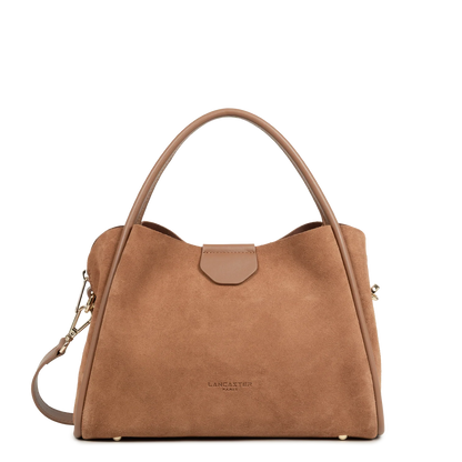 Lancaster Suede Ida Sac a Main Aimantee M