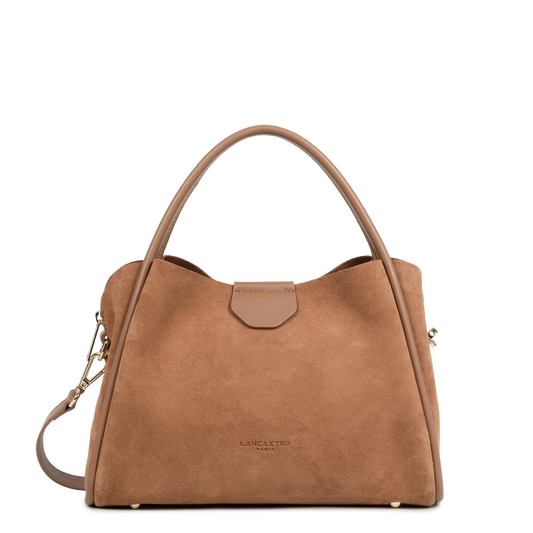 Lancaster Suede Ida Sac a Main Aimantee M