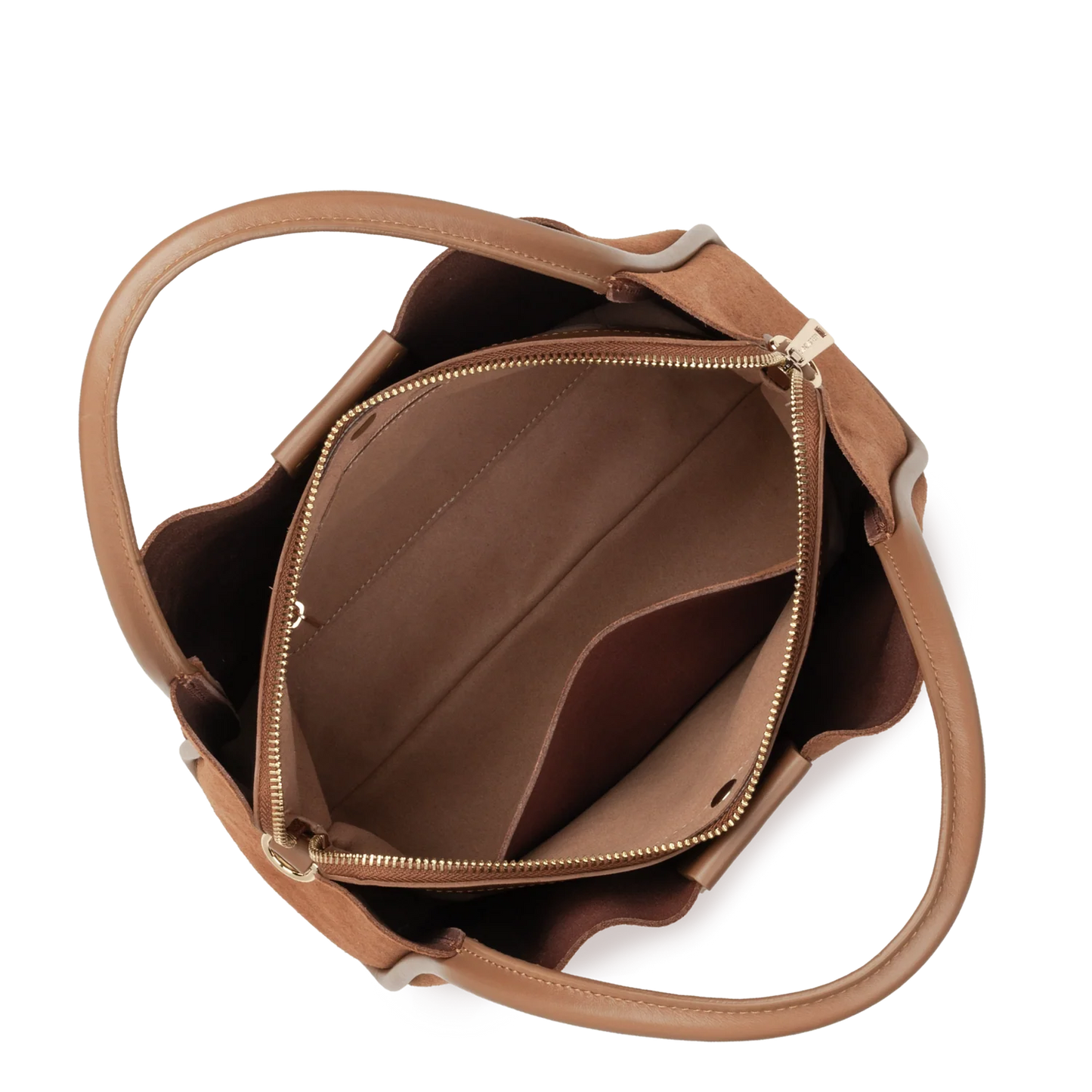 Lancaster Suede Ida Sac a Main Aimantee M