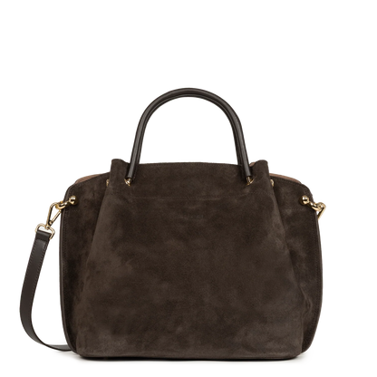 Lancaster Suede Louisa Sac a Main Zippe L