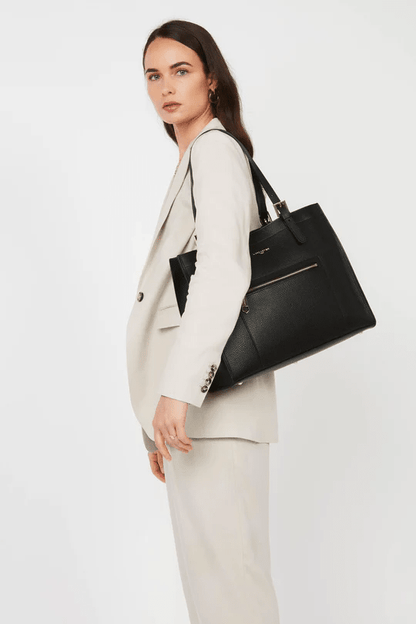 Lancaster Foulonne Double Grand Sac Cabas Epaule