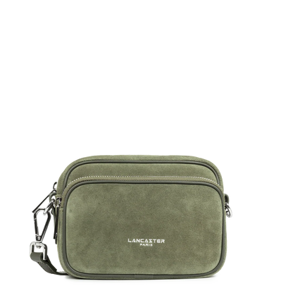 Lancaster Suede Sac Trotteur Double Zip