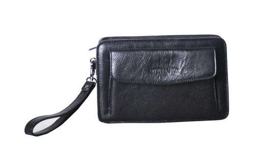 Arthur et Aston Georges Pochette Homme Cuir de Vachette