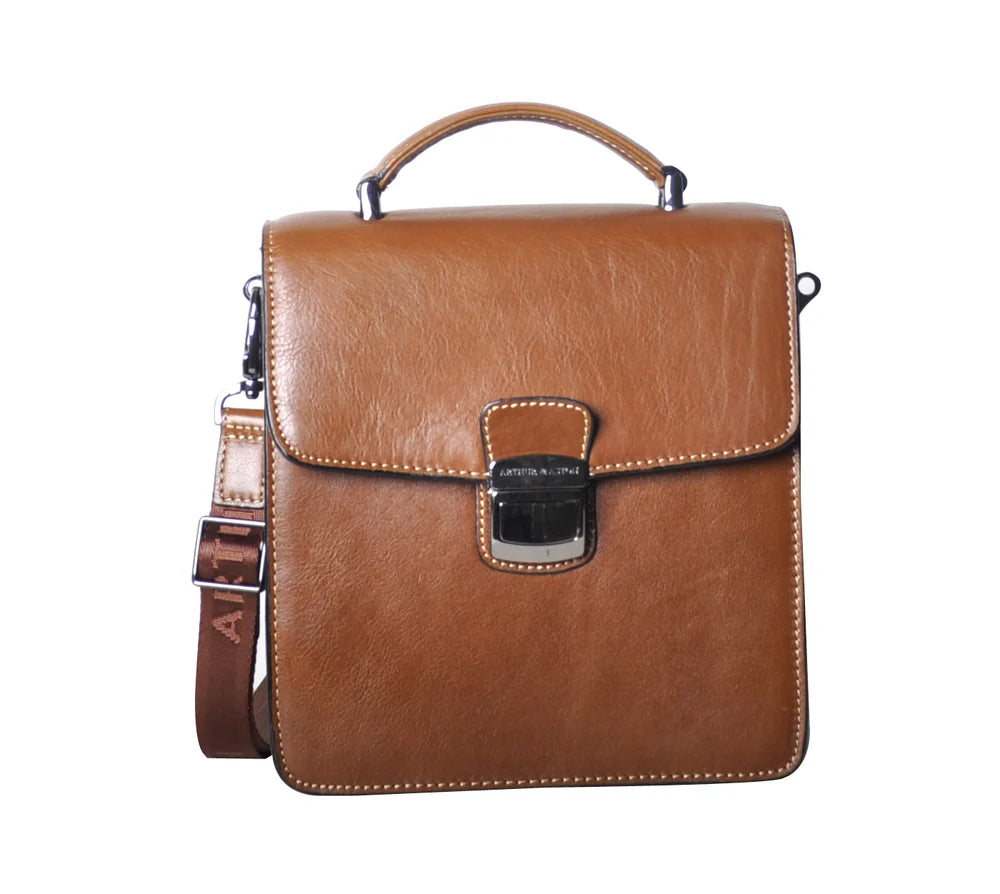 Arthur et Aston Georges Sacoche Homme Cuir de Vachette
