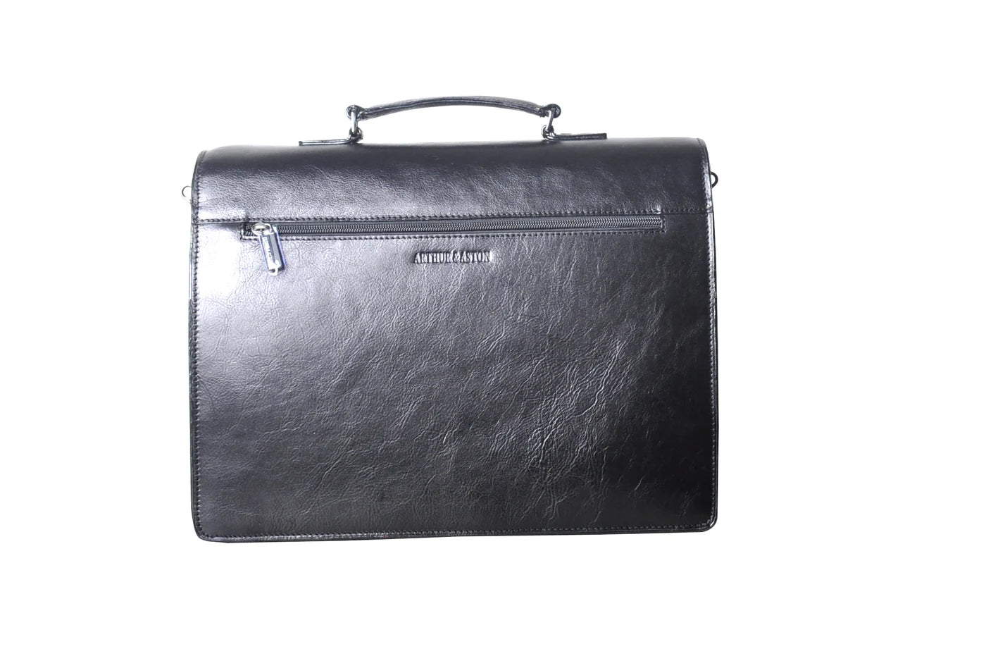 Arthur et Aston Georges Serviette 2 Soufflets Cuir
