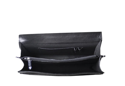 Arthur et Aston Georges Serviette 2 Soufflets Cuir
