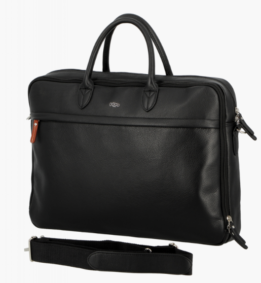 Jump Uppsala Cuir Serviette 2 Soufflets 45CM 17"