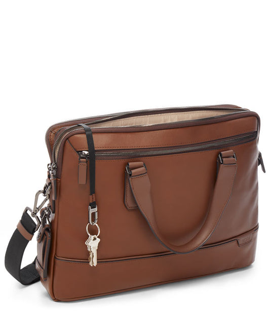 Tumi Harrison Cuir Sycamore Brief Porte Document