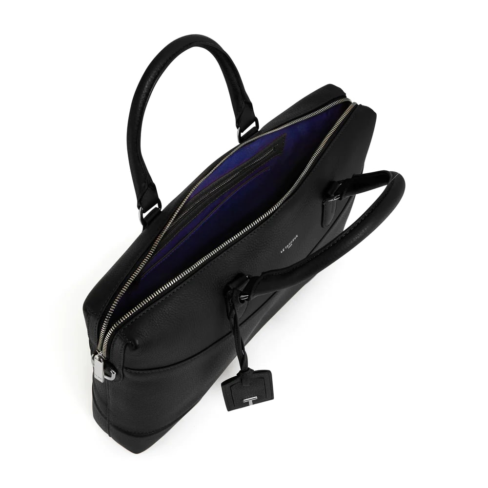 le Tanneur Romy Porte Document 14" Cuir Grainé