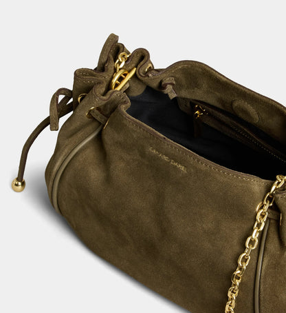 Gerard Darel Premium Sac à Main le Mini 24H Cuir Grainé