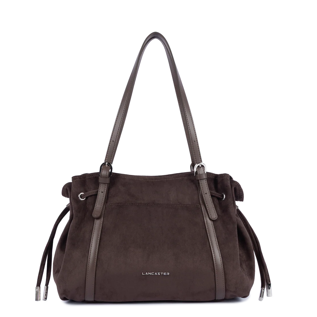 Lancaster Velvet Emma Sac Cabas Epaule Zippé L