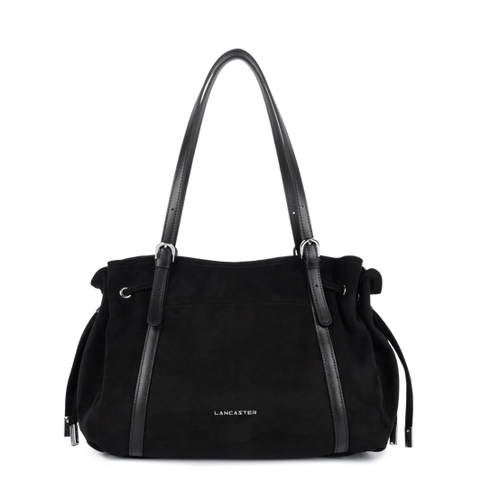 Lancaster Velvet Emma Sac Cabas Epaule Zippé L