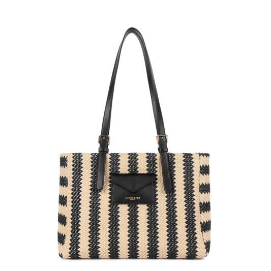 Lancaster Mini Osier Sac Cabas Epaule Zippé