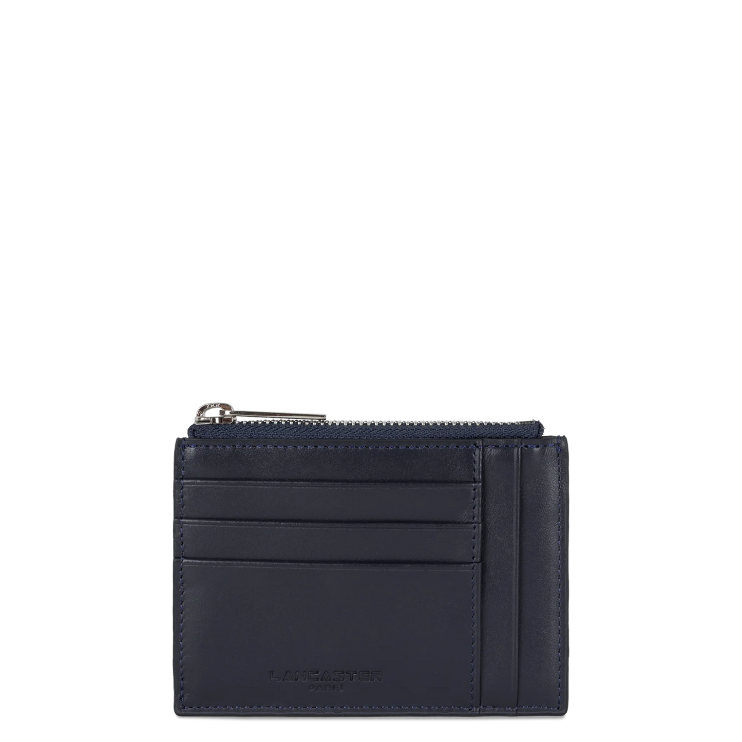 Lancaster Paris Medaille Porte Cartes Zippe