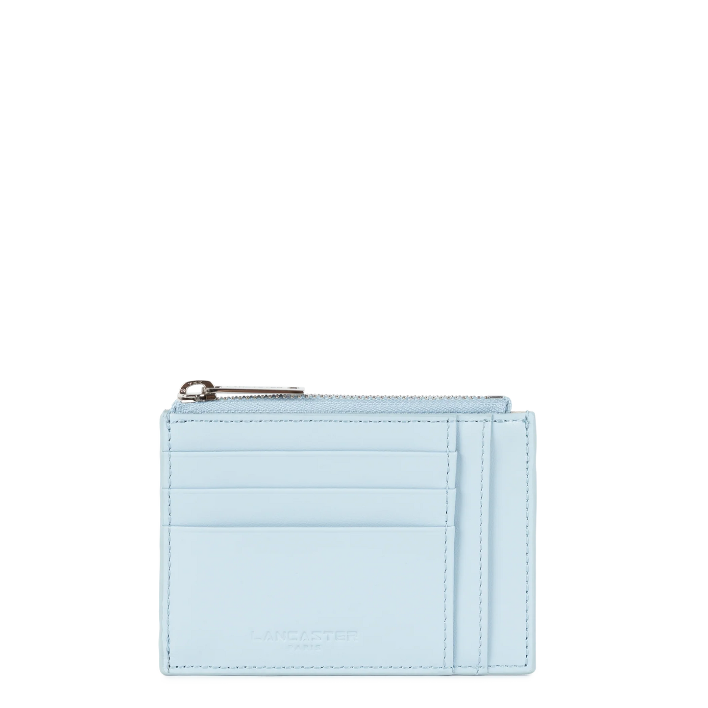 Lancaster Paris Medaille Porte Cartes Zippe