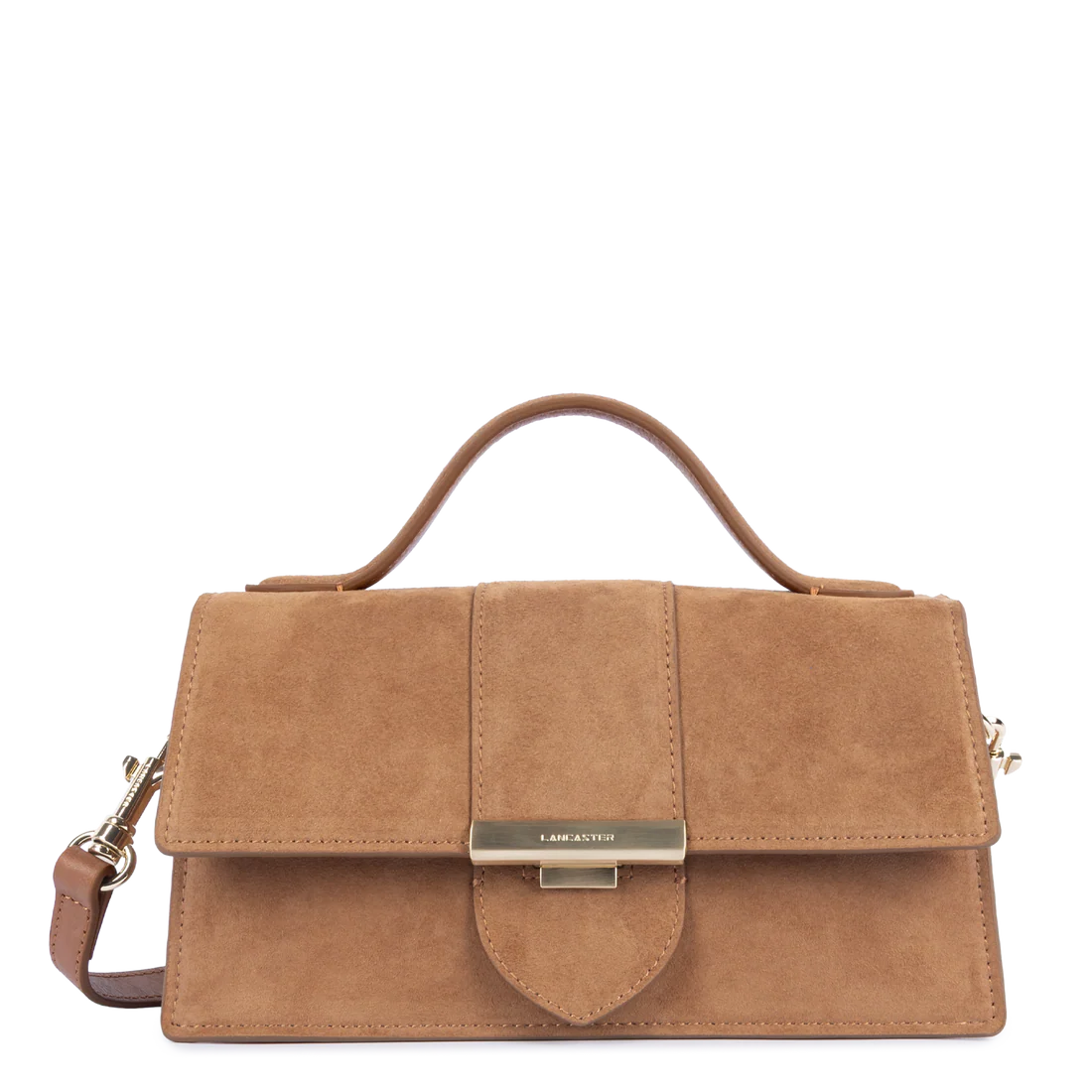Lancaster Suede Ily Sac à Main Avec Fermoir