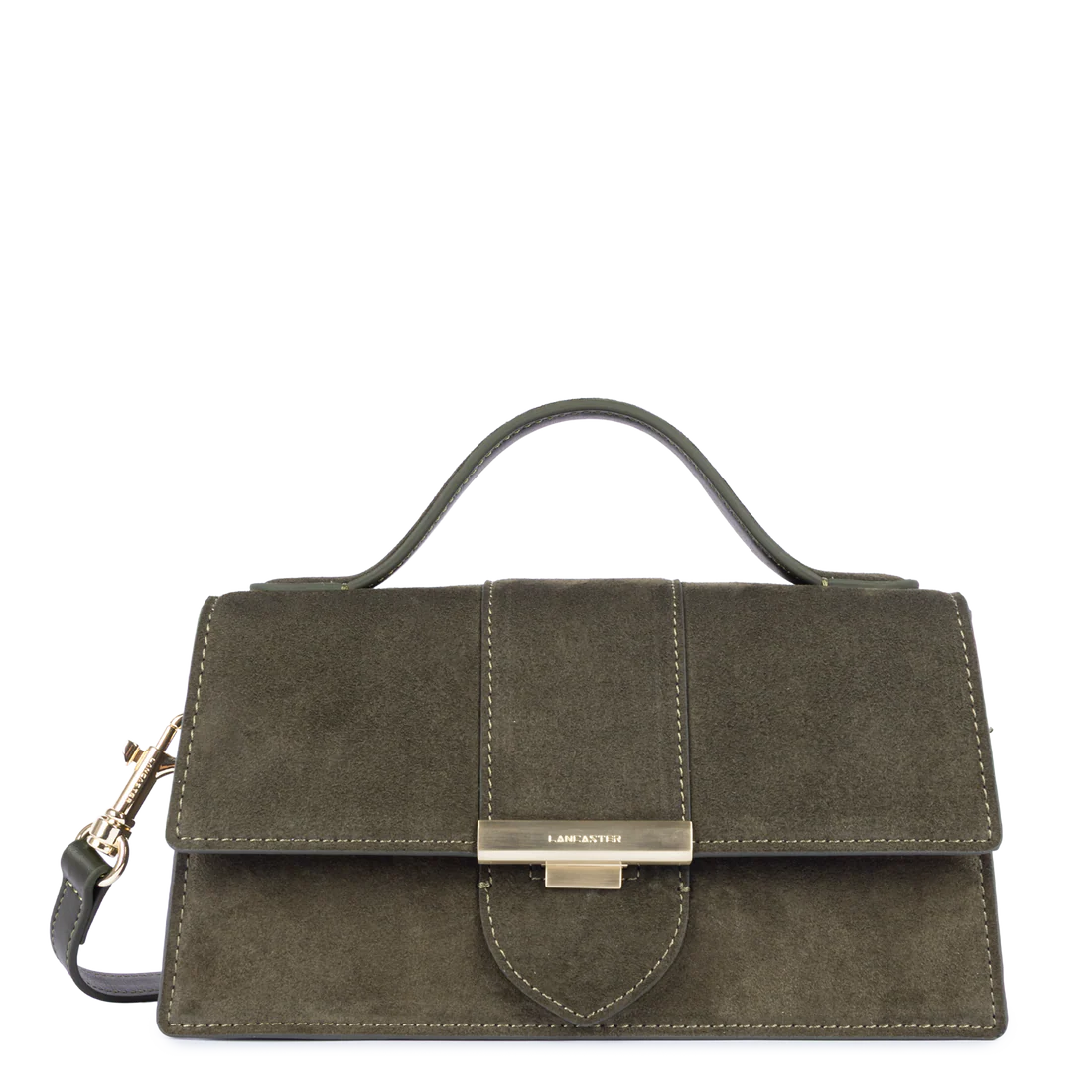 Lancaster Suede Ily Sac à Main Avec Fermoir