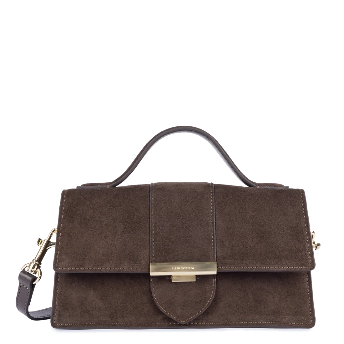 Lancaster Suede Ily Sac à Main Avec Fermoir