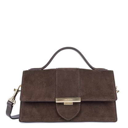 Lancaster Suede Ily Sac à Main Avec Fermoir