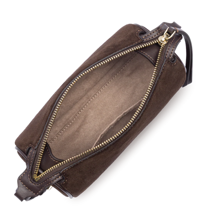 Lancaster Suede Sac Rectangle Zippe S