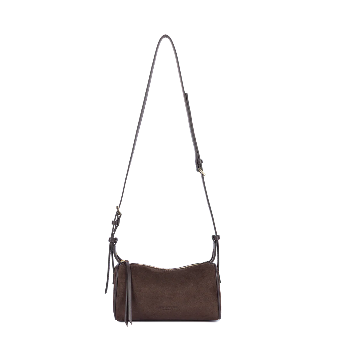 Lancaster Suede Sac Rectangle Zippe S